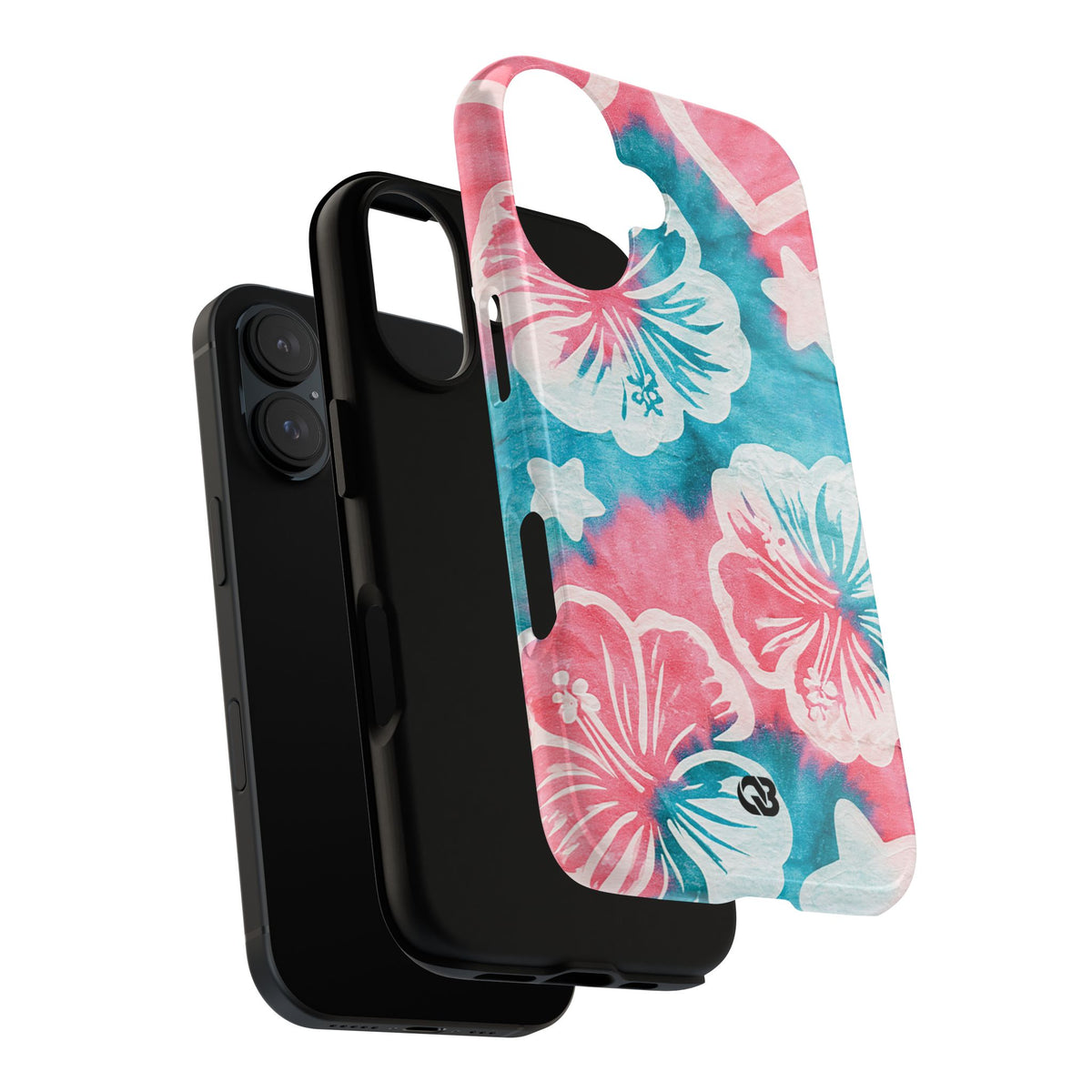 Tropical Hibiscus Bloom · Tough Phone Case for iPhone · Teal