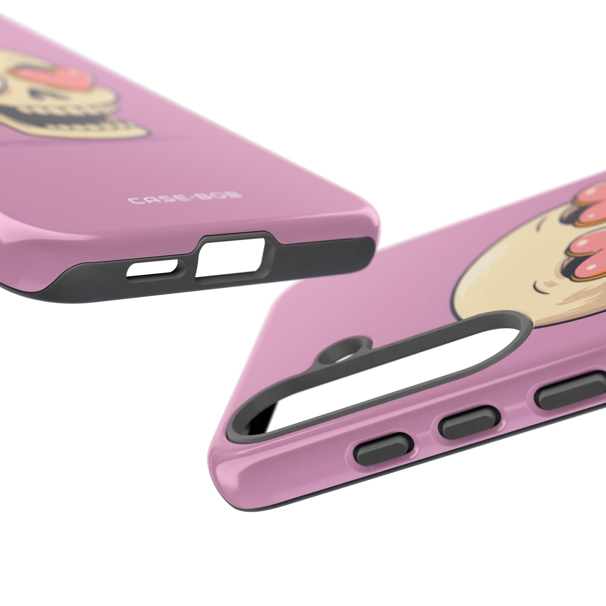 Heart Eyed Skull Samsung S25 Plus Case - Tough