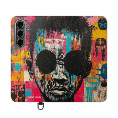 Black Orb Face - Samsung S24 Plus Case - Wallet