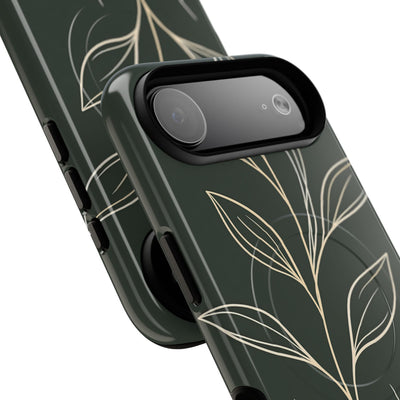 Green Tough 2.0 Magsafe Phone Case for iPhone - Deep Moss Willow