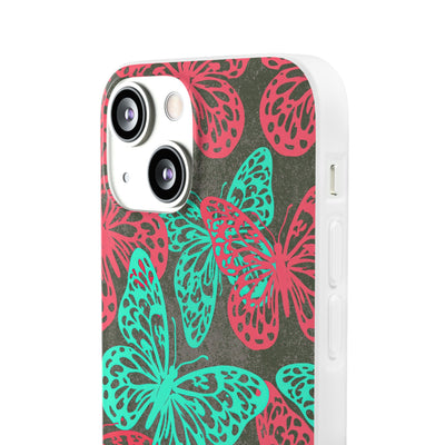 Electric Papillon · Lite Phone Case for iPhone ·  Pink