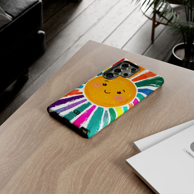 Vibrant Solar Smile · Tough Phone Case for Samsung