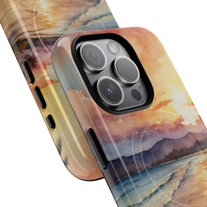 Sunset Reflection iPhone 15 Pro Case - Tough+