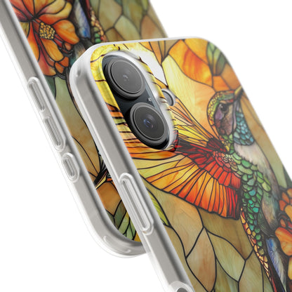 Hummingbird Radiance iPhone 16 Case - Soft