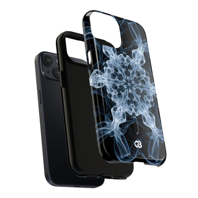 Blue Tough 2.0 Magsafe Phone Case for iPhone - Glacial Smoke Crown