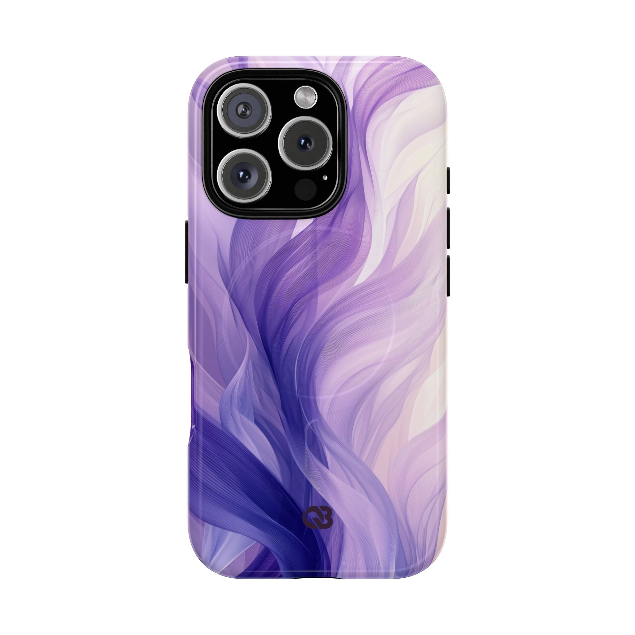 Amethyst Silk Waves · Tough+ Coque de téléphone pour iPhone · Magsafe