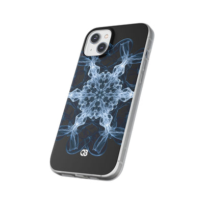Blue Lite Phone Case for iPhone - Glacial Smoke Crown