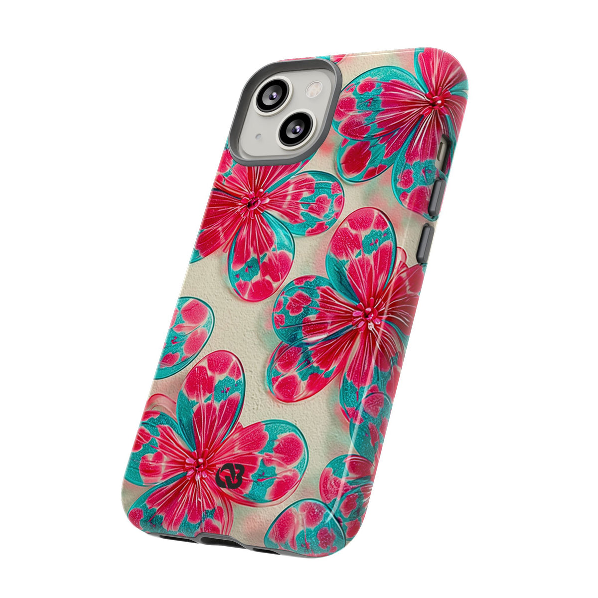 Lucite Jelly Bloom · Tough Phone Case for iPhone · Pink
