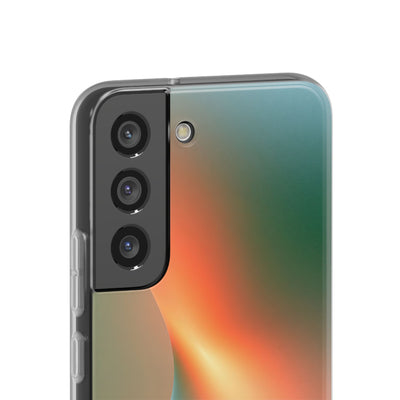 Radiant Contour · Lite Phone Case for Samsung · Orange