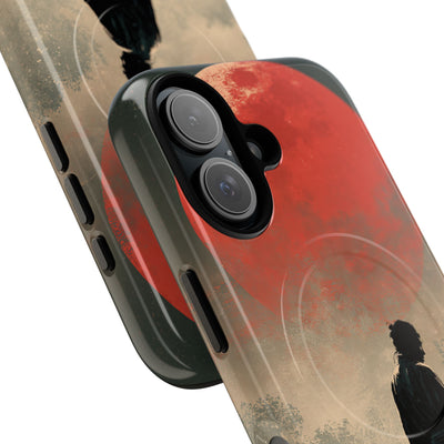 Crimson Moon Ronin · Tough 2.0 Magnetic Phone Case for iPhone · Red