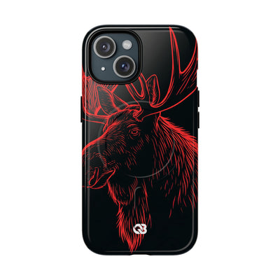 Nordic Elk · Tough 2.0 Magnetic Phone Case for iPhone · Black