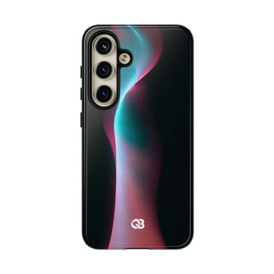 Neon Pixel Flow · Tough Phone Case for Samsung · Black