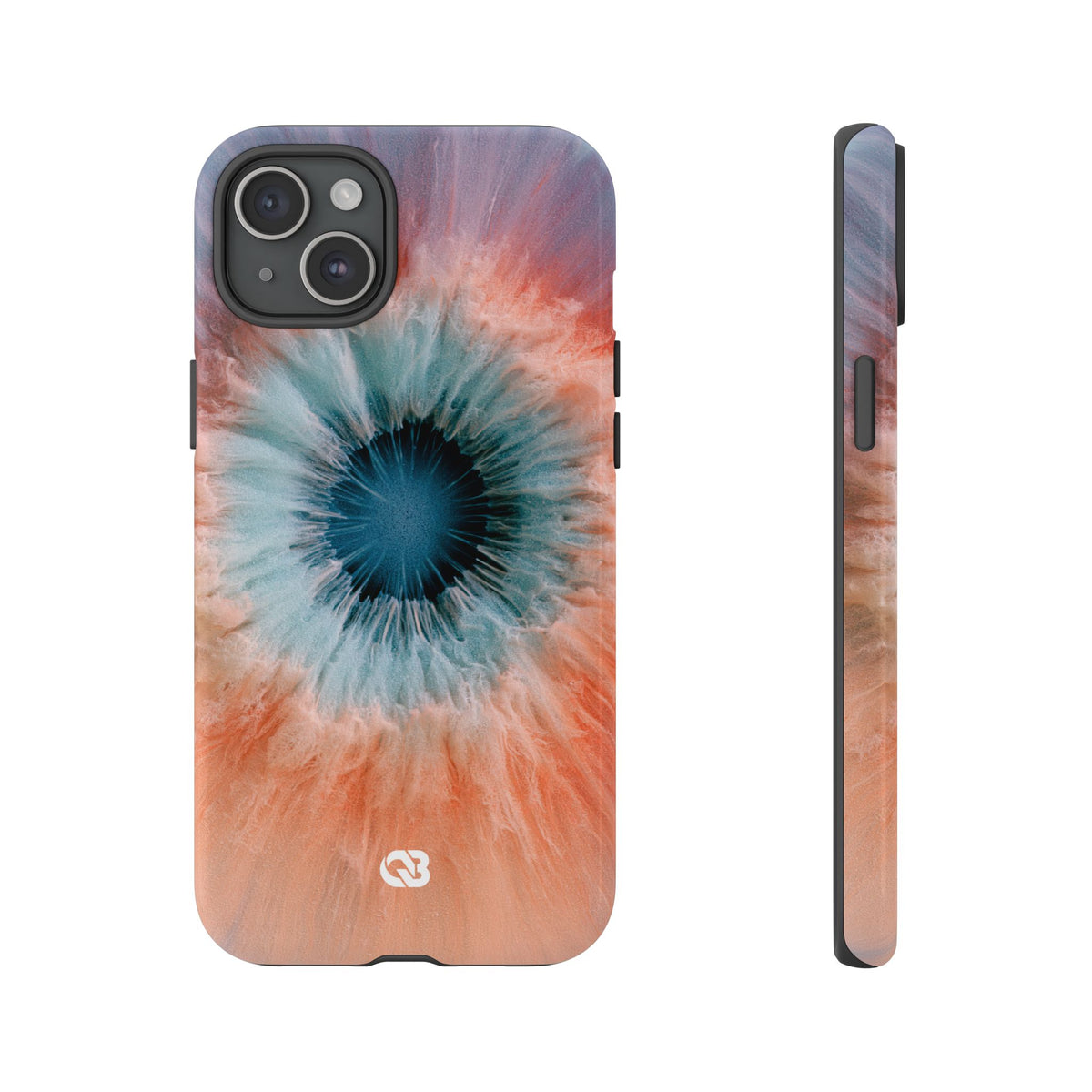 Radiant Aura Core · Tough Phone Case for iPhone · Orange
