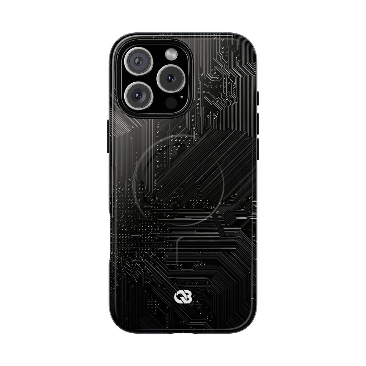 Obsidian Circuitry · Tough 2.0 Magnetic Phone Case for iPhone · Black