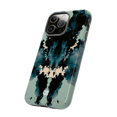 Rorschach Ink Void · Tough Phone Case for iPhone · Black