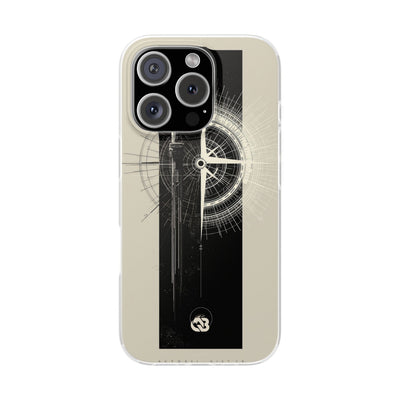 Beige Lite Phone Case for iPhone - Zenith Vector Spire
