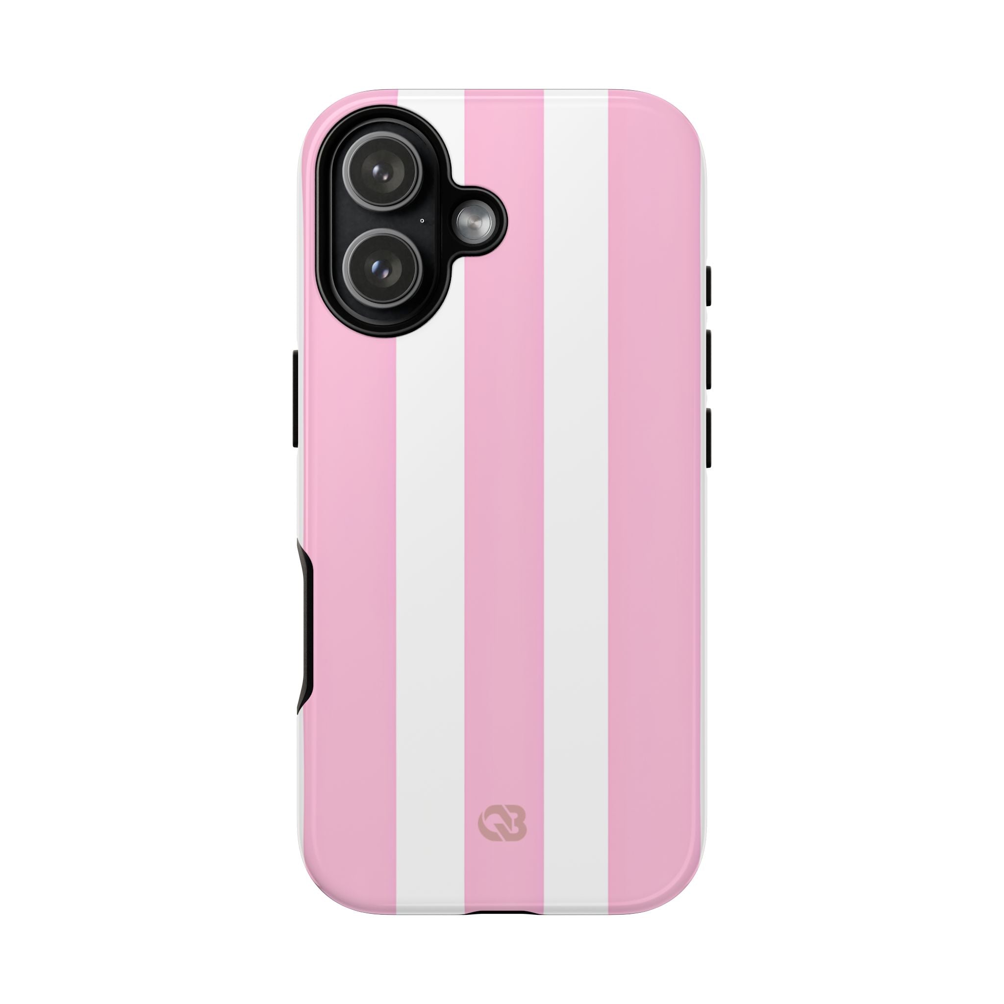 Soft Pink Stripe · Tough Coque de téléphone pour iPhone