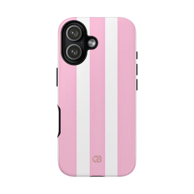 Soft Pink Stripe · Tough Coque de téléphone pour iPhone