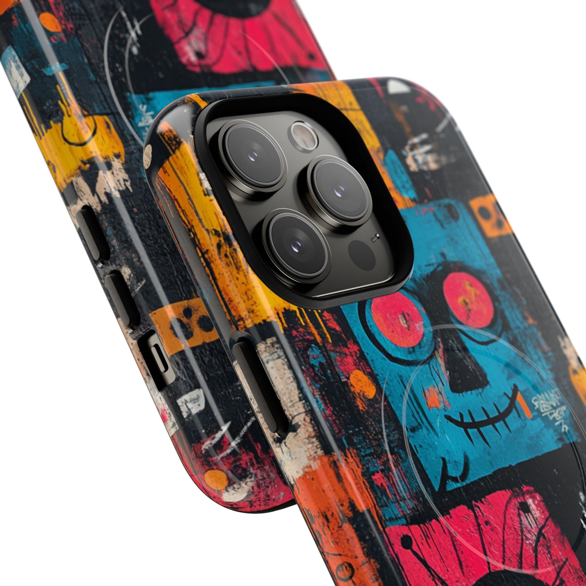 Blue Stitch Smile iPhone 14 Pro Max Case - Tough+