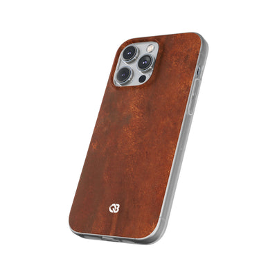 Orange Lite Phone Case for iPhone - Oxidized Iron Crust