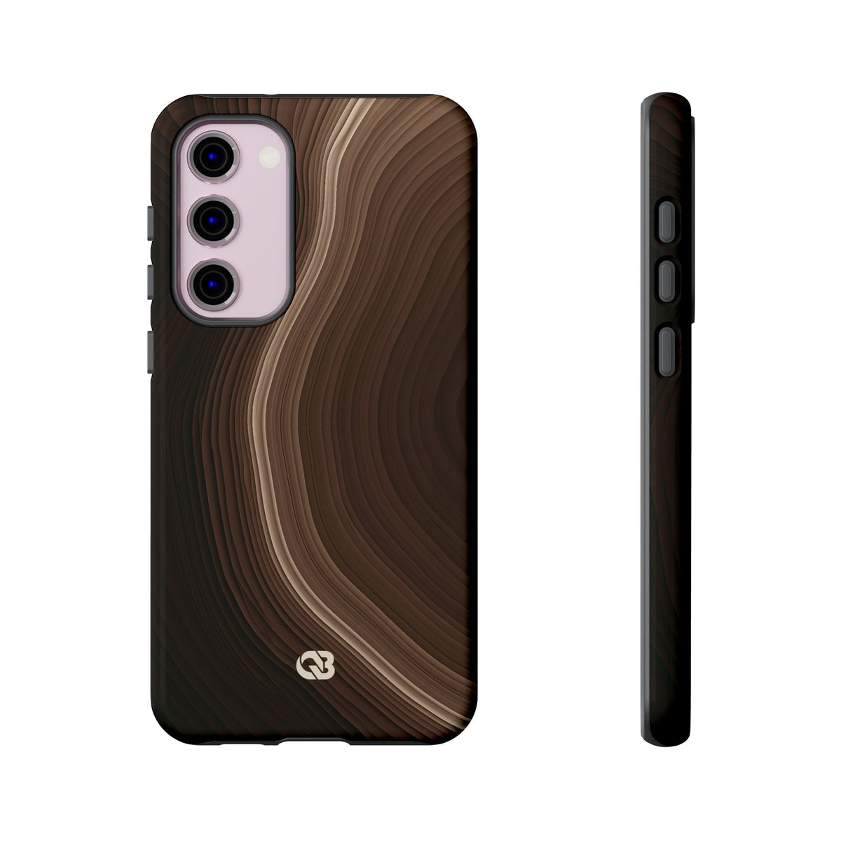 Umber Strata · Tough Phone Case for Samsung · Brown
