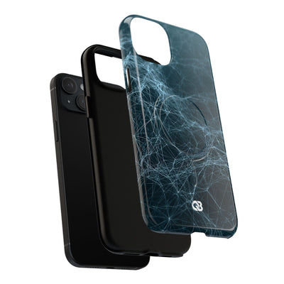 Teal Tough 2.0 Magsafe Phone Case for iPhone - Arctic Neural Mesh