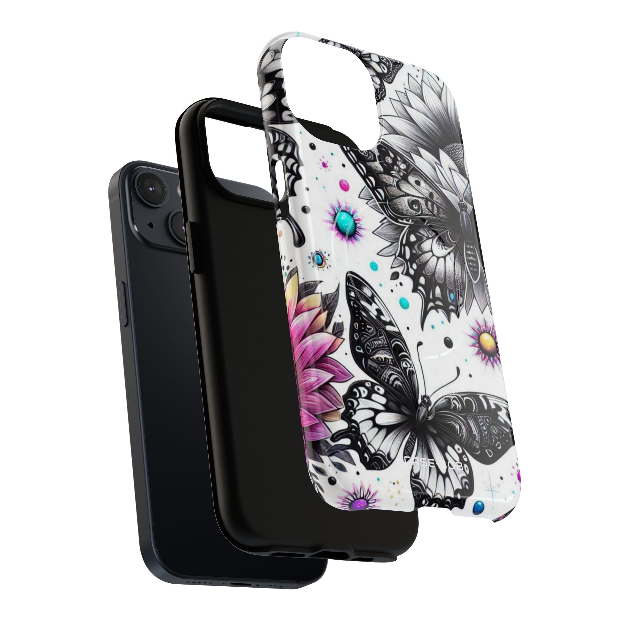 Butterfly Bloom iPhone 14 Case - Tough+