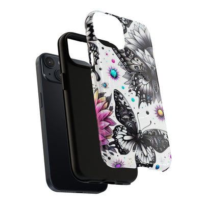 Butterfly Bloom iPhone 14 Case - Tough+