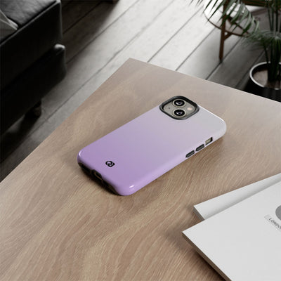 Purple Tough Phone Case for iPhone - Frosted Lavender Fade