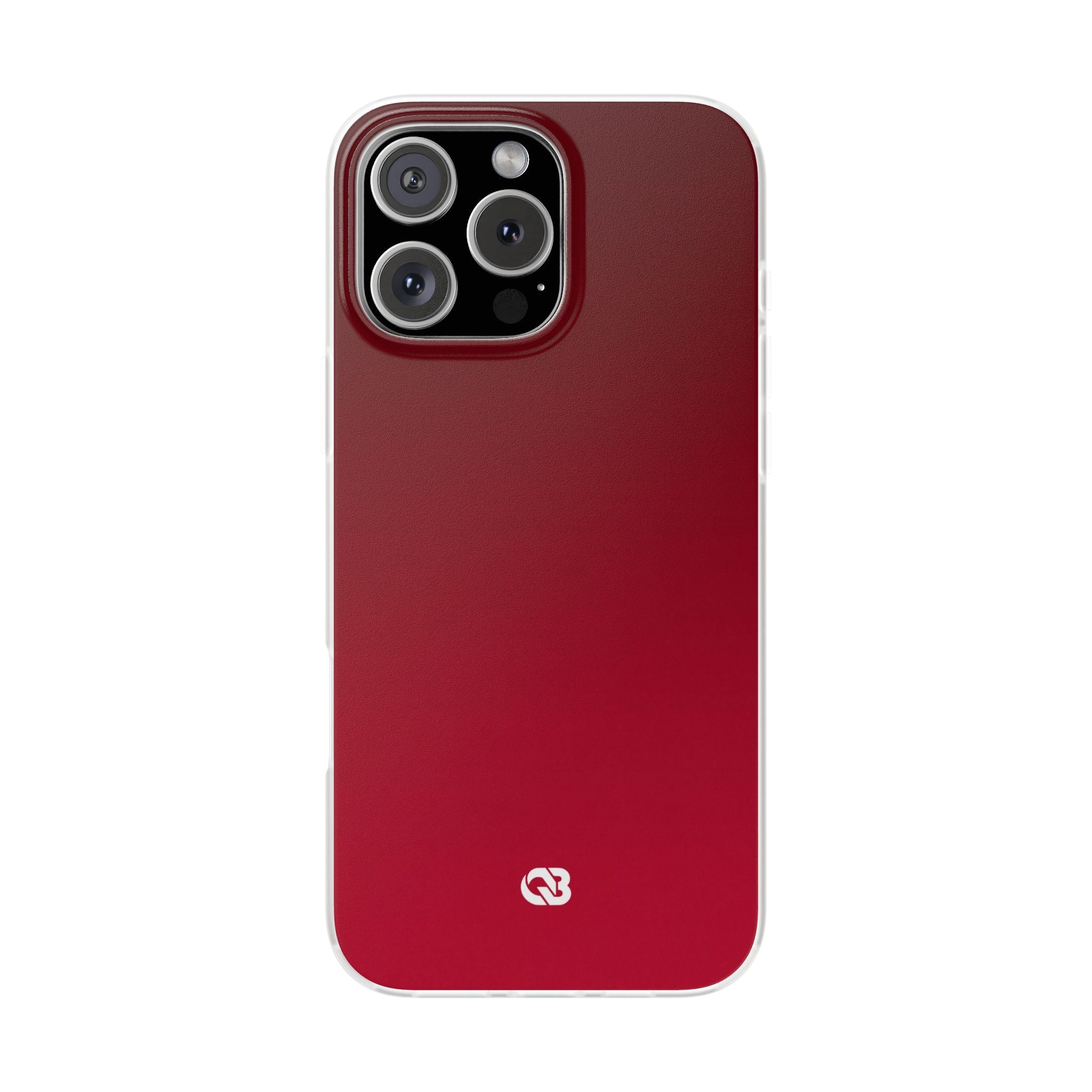 Red Lite Phone Case for iPhone - Crimson Velvet Fade