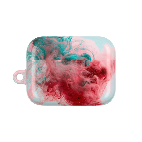Sonic Bloom · Hard Case for AirPods & AirPods Pro · Red