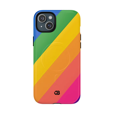 Vibrant Spectrum Slope · Tough+ Phone Case for iPhone · Magsafe