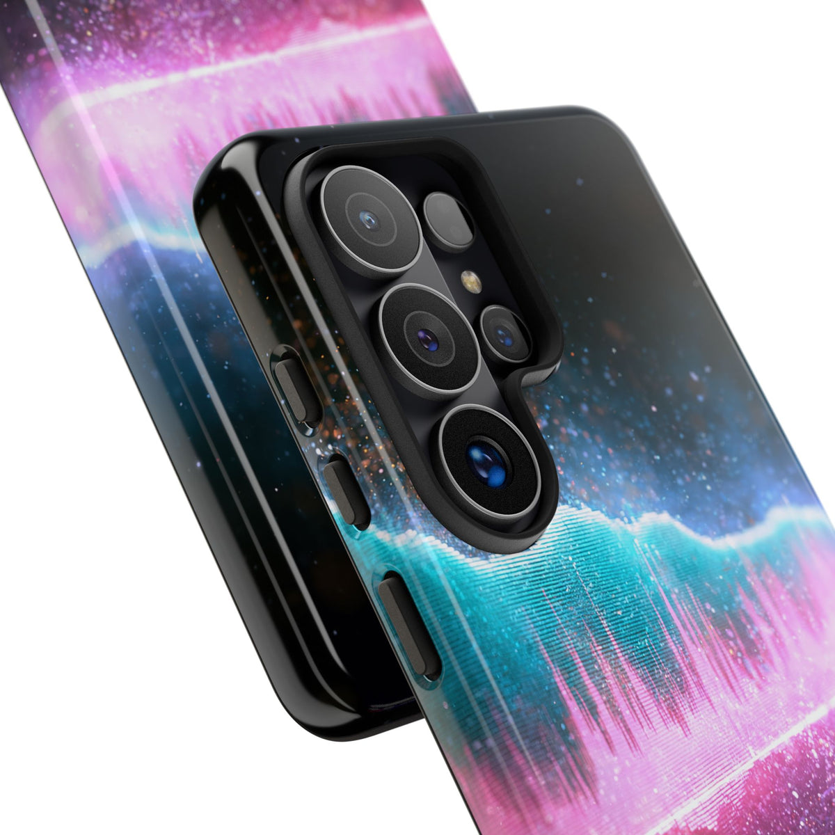 Digital Frequency · Tough Phone Case for Samsung · Pink