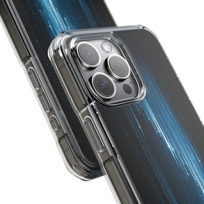 Nocturnal Cascade · Clear Impact Magnetic Phone Case for iPhone ·  Black