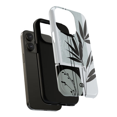 Grey Tough 2.0 Magsafe Phone Case for iPhone - Sage Bamboo Noir