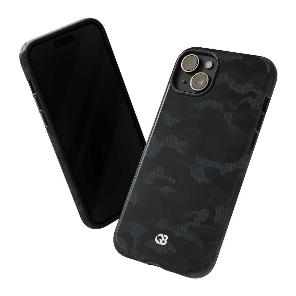 Blackout Urban Camo · Tough Phone Case for iPhone · Black