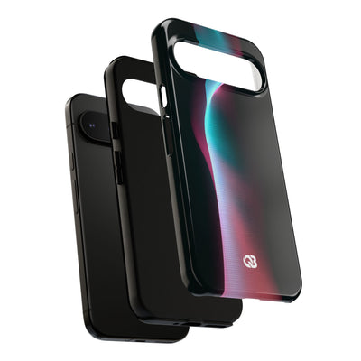 Neon Pixel Flow · Tough Phone Case for Pixel ·  Black