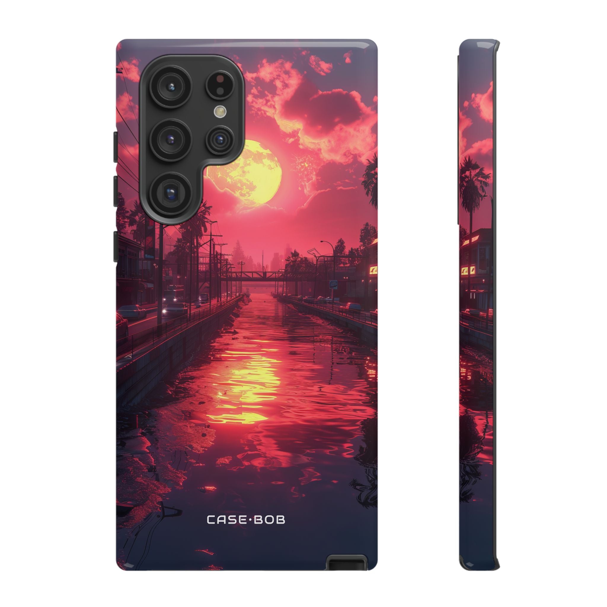 Leuchtendes Mondlicht Samsung S22 Ultra Case - Tough