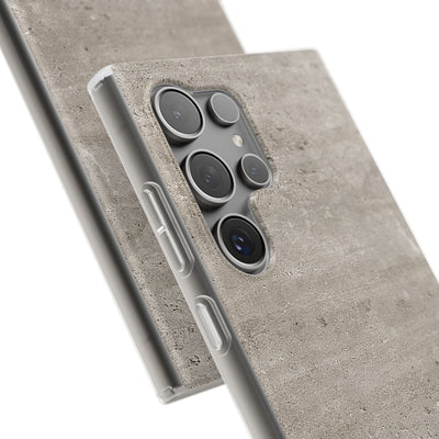 Grey Lite Phone Case for Samsung - Brutalist Stone Grit