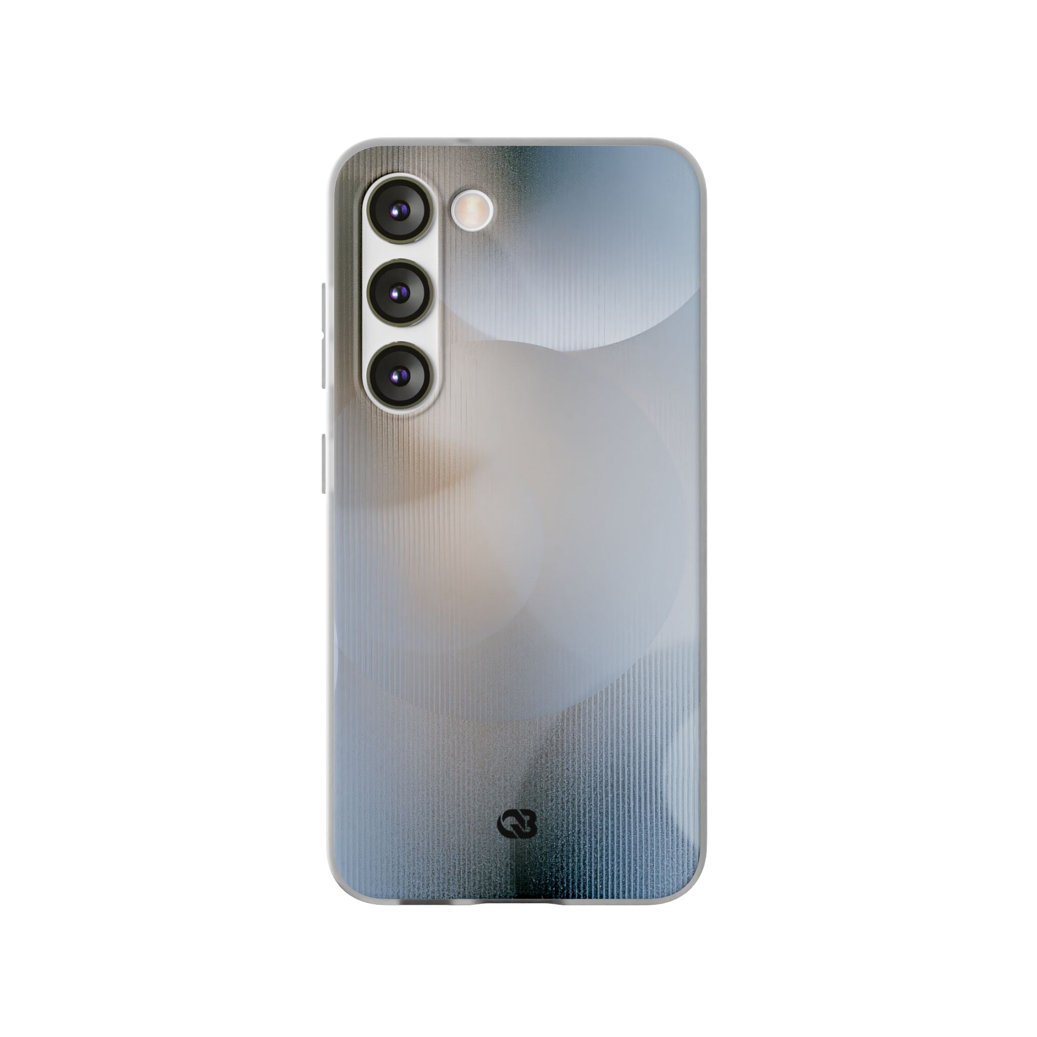 White Lite Phone Case for Samsung - Frosted Ribbed Sphere
