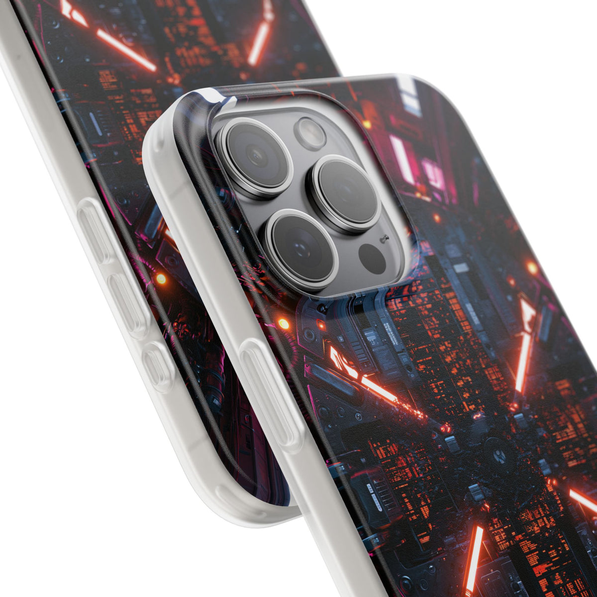 Cybernetic Reactor Core · Lite Phone Case for iPhone ·  Black
