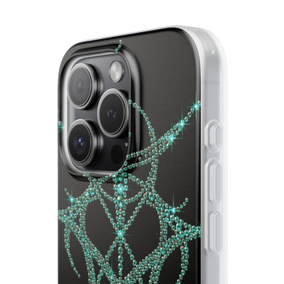 Teal Cyber Sigil · Lite Phone Case for iPhone ·  Teal