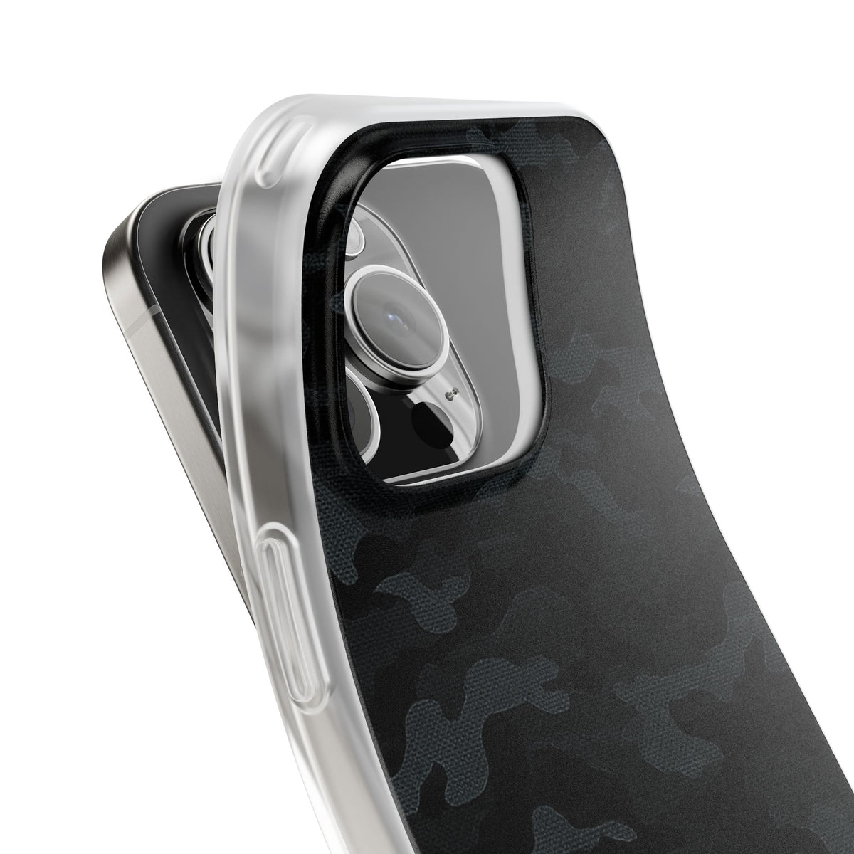 Blackout Urban Camo · Lite Phone Case for iPhone ·  Black