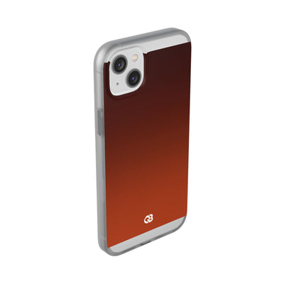 Burnt Amber Spectrum · Lite Phone Case for iPhone ·  Orange