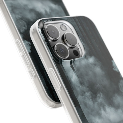 Shadowed Pine Mist · Lite Phone Case for iPhone ·  Black