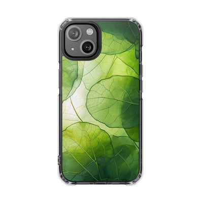 Emerald Leaf Veins · Impact Phone Case for iPhone · Magsafe