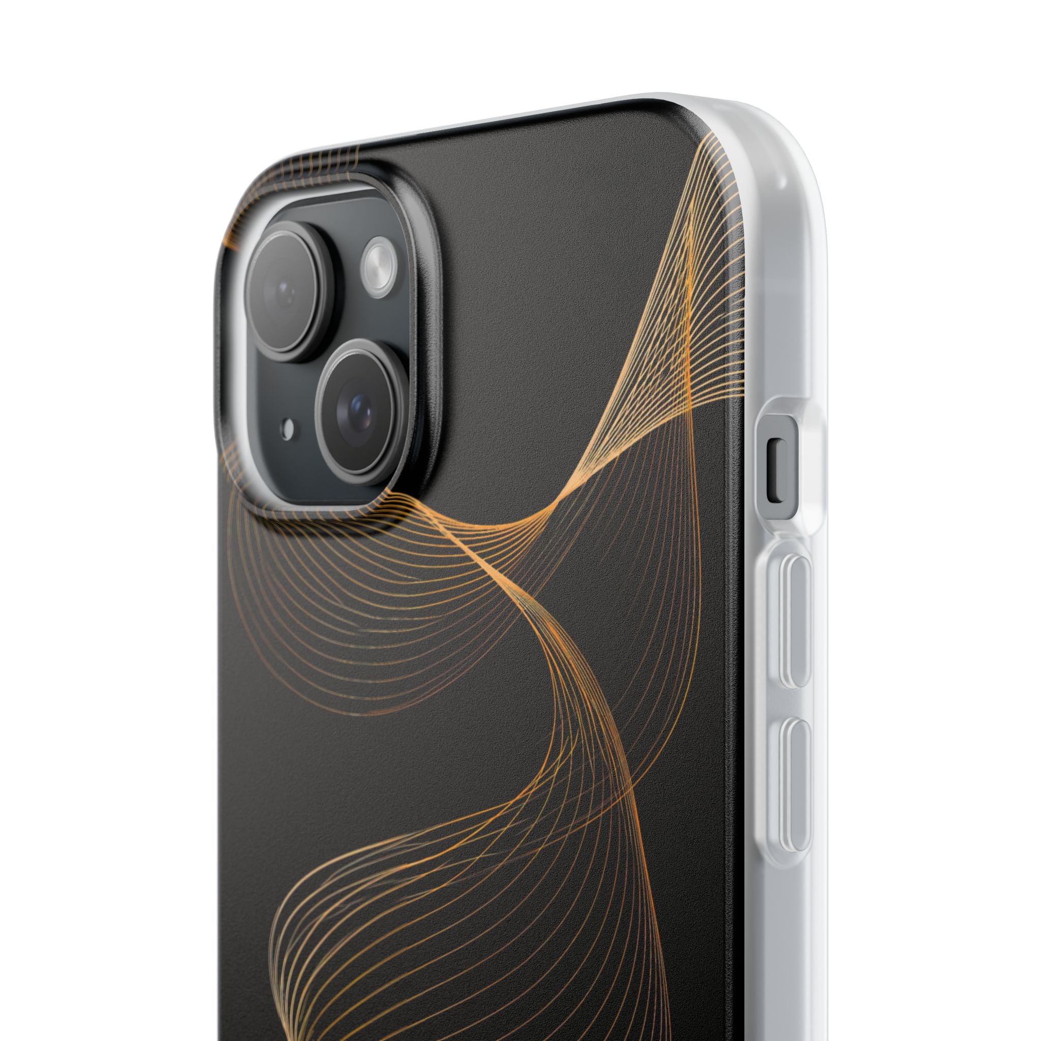 Gold Lite Phone Case for iPhone - Burnished Bronze Helix