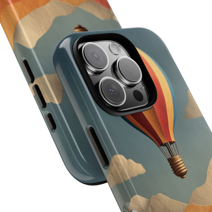 Striped Balloon Glow iPhone 16 Pro Case - Tough