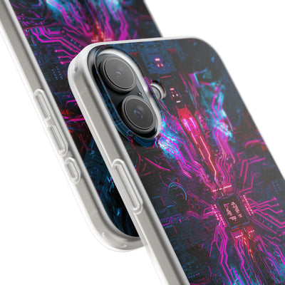 Neural Circuit Core · Lite Phone Case for iPhone ·  Black