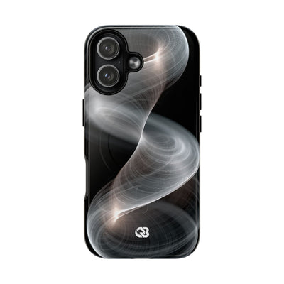 Luminous Vortex · Tough 2.0 Magnetic Phone Case for iPhone · Black